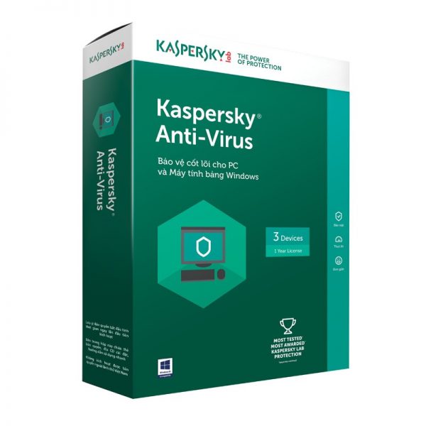 KAV Kaspersky Anti Virus 1pc - Ngôi Sao Sáng Computer