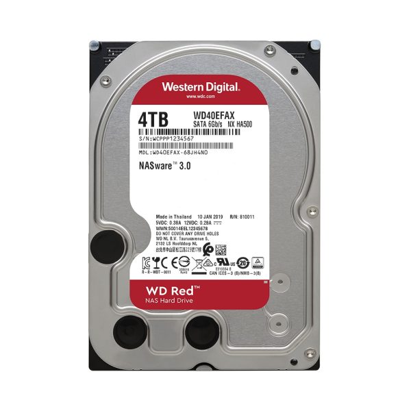 hdd wd red plus 4tb 3 5 inch sata iii 128mb cache 5400rpm wd40efzx 01 - Ngôi Sao Sáng Computer