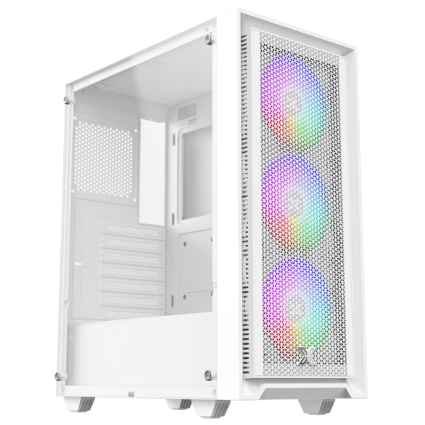 Vỏ máy tính XIGMATEK SKY II ARTIC 3F (EN44205) - GAMING ATX, KÈM 03 FAN XIGMATEK Z20F